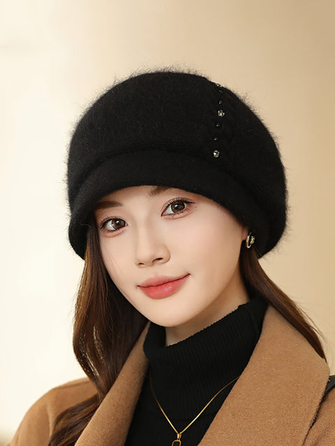 Women Casual Winter Warm Knit Hat