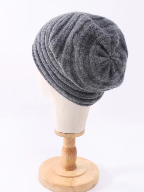 Winter Artsy Soft Warm Cashmere Knit Hat