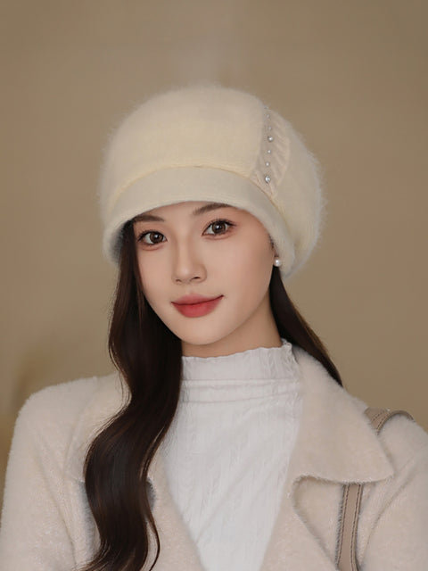 Women Casual Winter Warm Knit Hat