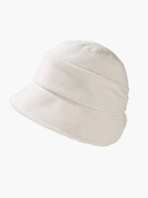 Women Winter Pure Color Warm Hat