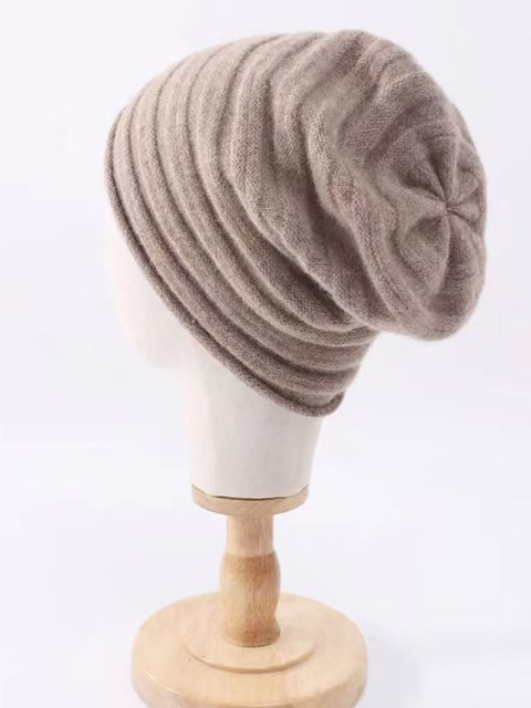 Winter Artsy Soft Warm Cashmere Knit Hat