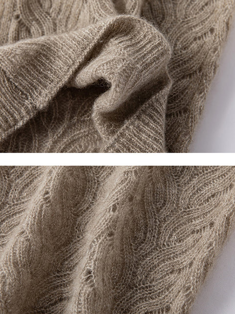 Winter Keep Warm Cashmere Knit Scarf