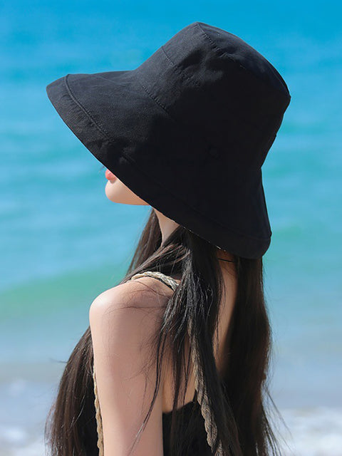 Women Casual Sunproof Dual-side Wearing Hat