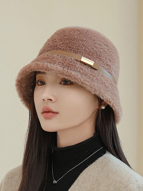 Women Winter Plush Keep Warm Hat